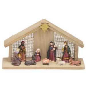 821-005 PRESEPIO COM ESTABULO