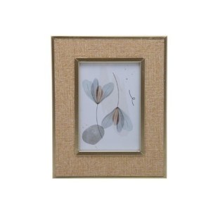 61938 PORTA RETRATO TOSCANA 10X15CM DOURADO METAL