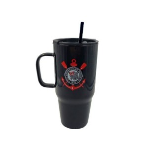 YS258-1 CANECA COM CANUDO 1200ML CORINTHIANS