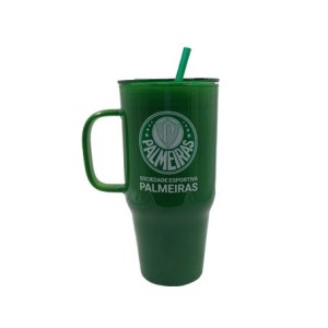 YS258-3 CANECA COM CANUDO 1200ML PALMEIRAS
