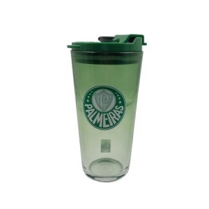 YS218-3 COPO DE VIDRO COM CANUDO 750ML PALMEIRAS