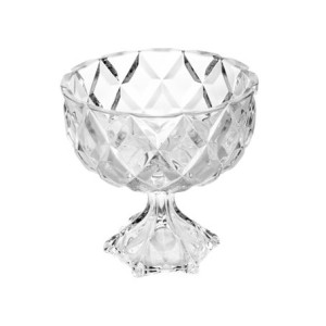 222077 CENTRO DE MESA PETIT DELI DIAMOND COM PE 14X14,5X15CM