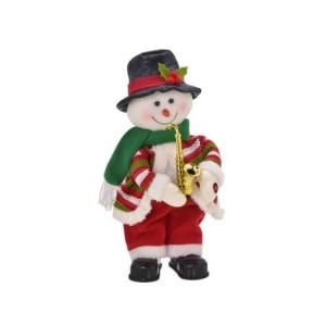 673-004 BONECO DE NEVE SOM E MOVIMENTO 