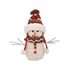 830-006 BONECO DE NEVE DECORATIVO