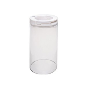 21450 POTE COM TAMPA PLASTICA 23,5CM VIDRO BOROSSILICATO WOLFF