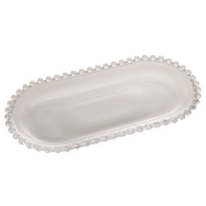 28386  TRAVESSA CRISTAL DE CHUMBO OVAL PEARL