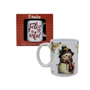 178767 CANECA NATAL BONECO DE NEVE 330ML NAT-2