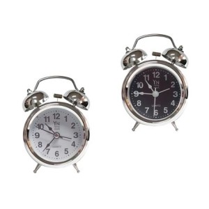 SD8819D RELOGIO DE MESA DESPERTADOR REDONDO 14CM