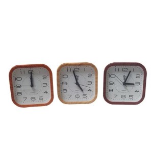 YG1572 RELOGIO DE MESA DESPERTADOR QUADRADO 10CM