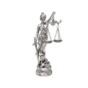 239-106 DAMA DA JUSTICA 7,5X7X24,5CM