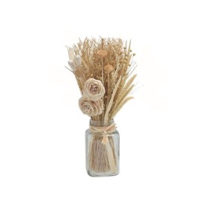 832-022 VASO COM FLORES SECAS