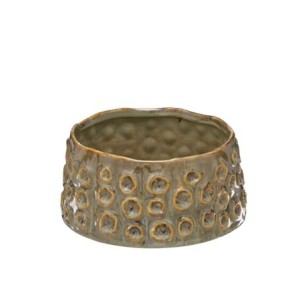 845-007 CACHEPOT DECORATIVO 20,5X20,5X10CM