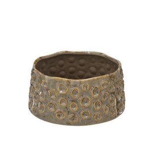 845-008 CACHEPOT DECORATIVO 25X25X12CM