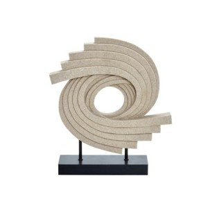843-002 ESCULTURA DECORATIVA 28X8X31,5CM