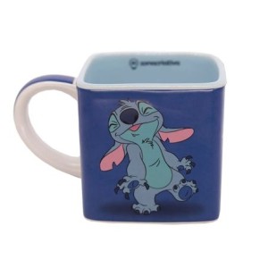 10026495 CANECA CUBO 300ML STITCH VOODO E ANGEL