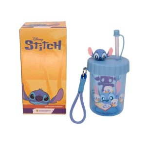 10026556 COPO CANUDO FLIP 500ML STITCH