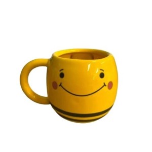 10026547 CANECA FORMATO 3D ABELHINHA 500ML