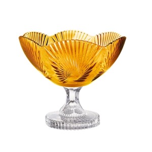 24516 CENTRO MESA LIRICA C/PE AMBAR 25X22CM