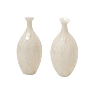 25396 VASO CERAMICA C/MADREPEROLA 18X41CM