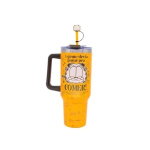 10026688 CANECAO TUMBLER C/PINGENTE 1,15LT GARFIELD
