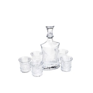 26643 JOGO GARRAFA WHISKY E COPOS 7PCS