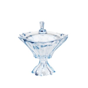 26708 POTICHE C/PE PARADISE AZUL 22X24CM