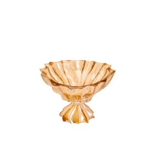 26709 CENTRO MESA C/PE PARADISE AMBAR 28X20CM