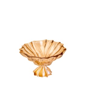 26711 CENTRO MESA C/PE PARADISE AMBAR 34X20CM