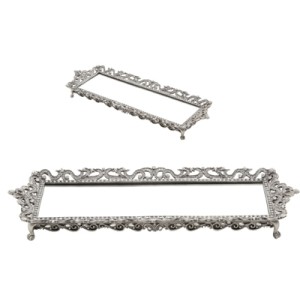 27068 BANDEJA C/FUNDO ESPELHADO 40X15X6CM