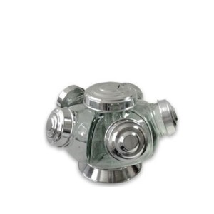 275-PAL BALEIRO MEDIO PRATA TAMPA PLASTICA