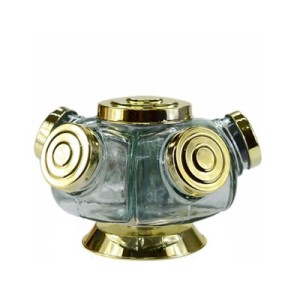 275-PDO BALEIRO MEDIO DOURADO TPA PLASTICA