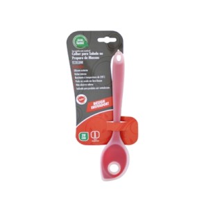 3315 COLHER P/SALADA E PREPARO MASSAS VERMELH