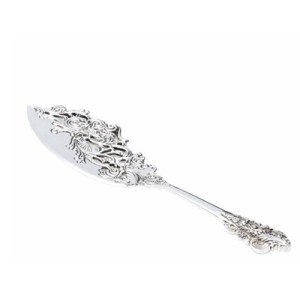 3454 PA PARA BOLO PRATEADA ANTIQUE 30X8X2CM