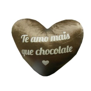 00256 CORACAO 45CM  FRASE DE CHOCOLATE