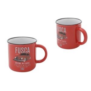 43411 MINI CANECA VW FUSCA ORIG CLASSIC VERM