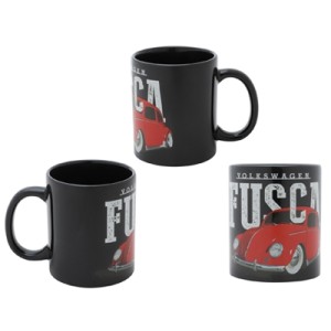 43417 CANECA VW FUSCA LOWER CAR PRETO 320ML