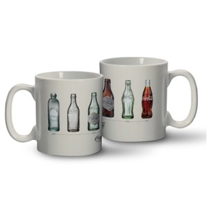 43418 CANECA COCA-COLA BOTTLES EVOLUTION 320ML