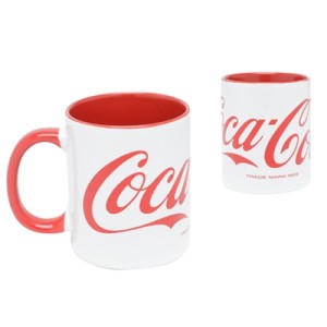 43423 CANECA COCA-COLA LOGO CLASSIC BCO 320ML