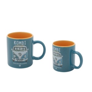 43429 MINI CANECA VW KOMBI CLASSIC BLUE 140ML