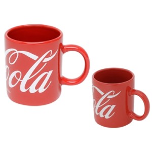 43430 MINI CANECA COCA-COLA LOGO CLASSIC 140ML