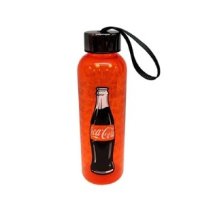43507 GARRAFA TRAVEL LID COCA-COLA CONTOUR VERM 500ML