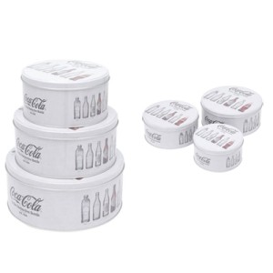 43542 JOGO 3 LATAS COCA-COLA EVOLUTION BOTTLES