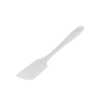 5073 ESPATULA RETA BRANCA 28CM SILICONE