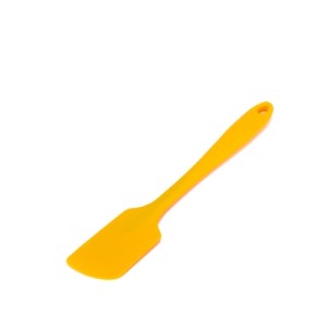 5075 ESPATULA AMARELA RETA SILICONE 28CM