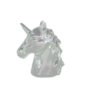 51082/5182 COFRE UNICORNIO BUSTO PRATA